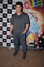 Aamir Khan at Queen Screening in Lightbox, Mumbai on 8th March 2014